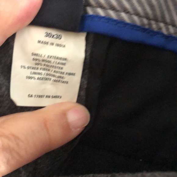 Gap Grey Striped Dress Pants - Picture 4 of 4